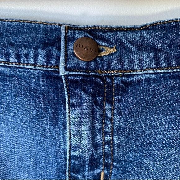 Mavi Low Rise Denim Mini Skirt Sz - Picture 5 of 8